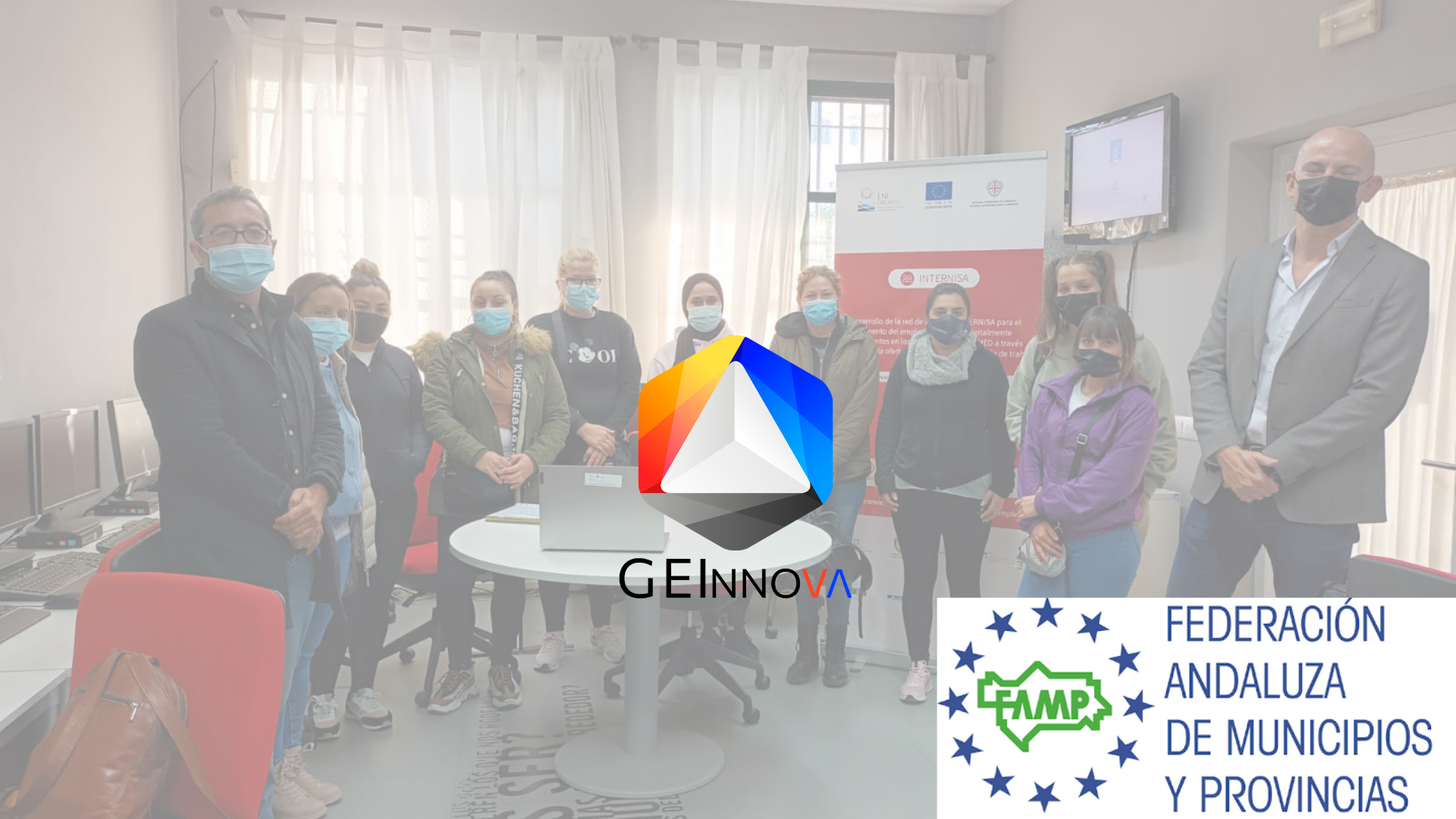 Colaboramos en la formación de mujeres en el ámbito digital en Andalucía gracias a la FAMP y al proyecto ENI CBC MED Internisa