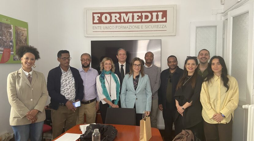 We met with our partners from Ethiopia in Rome
